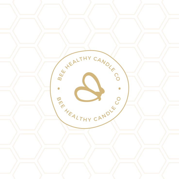 BeeHealthy_Project-Gallery_2 Bee Healthy Candle Co brand mark