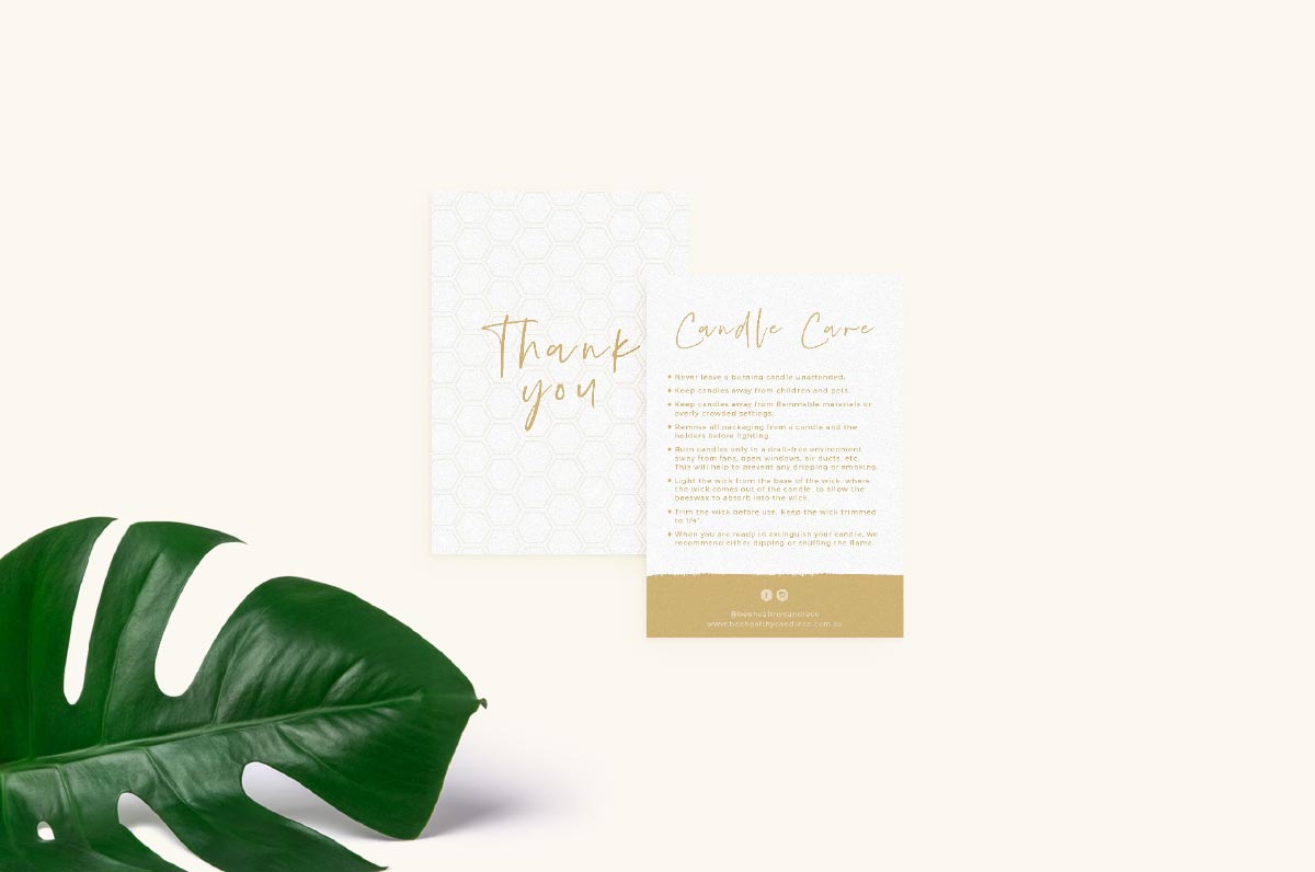 BeeHealthy_Project-Gallery_5 Bee Healthy Candle Co thank you card