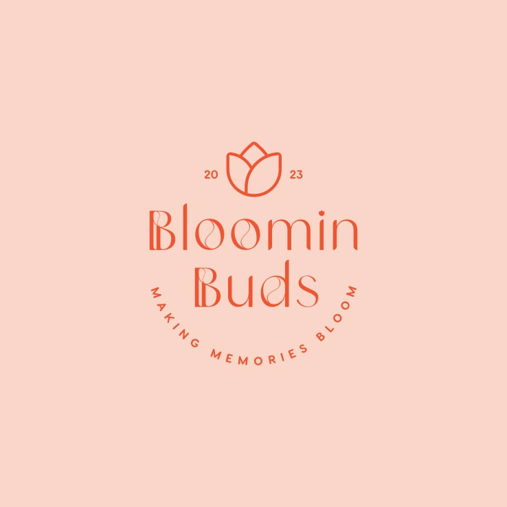 Blommin Buds logo