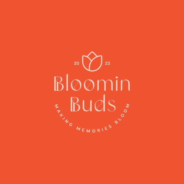 Blommin Buds logo